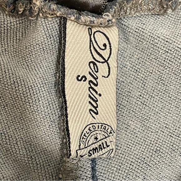 Venti6 Denim Jeggings Jeans Pull-on Elastic Waist Sequins Women’s Size Small - Picture 7 of 13